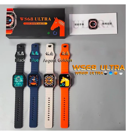 სმარტ საათი WS68 Ultra Loudspeaker